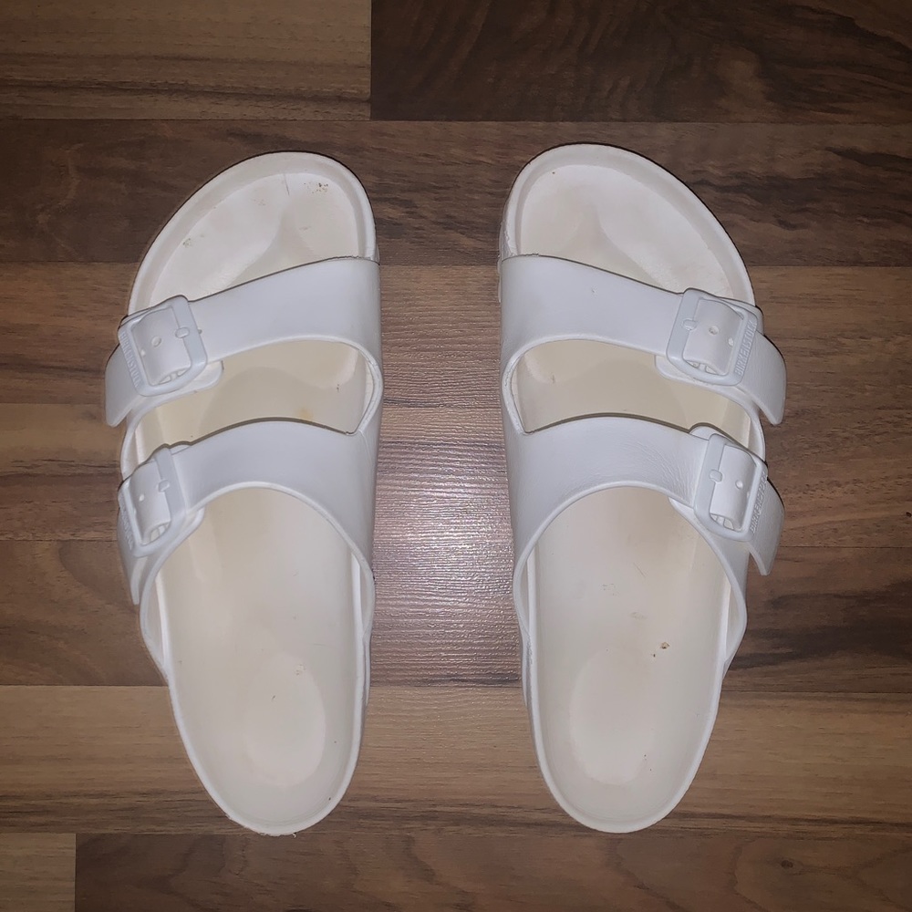 White Birkenstocks